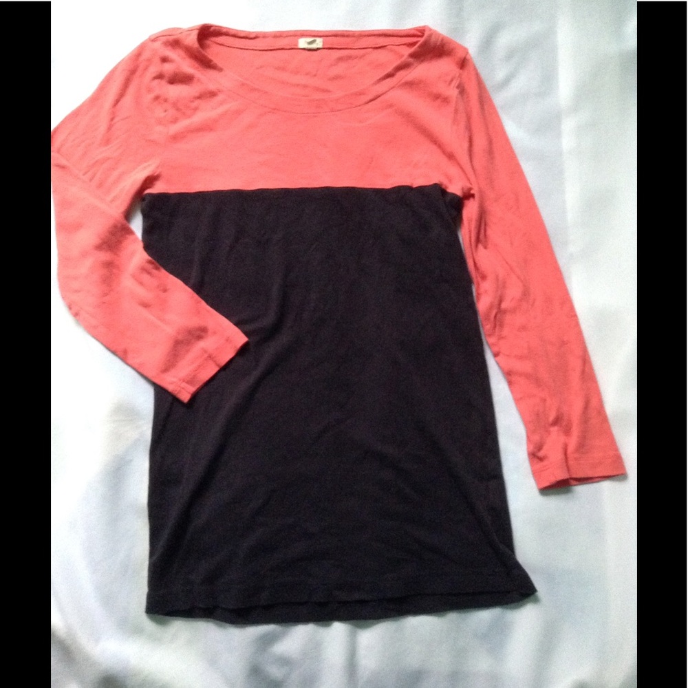 J. Crew Colorblock Tee